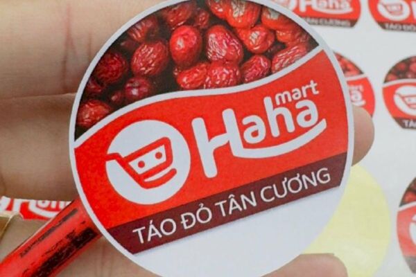 tem nhãn táo đỏ